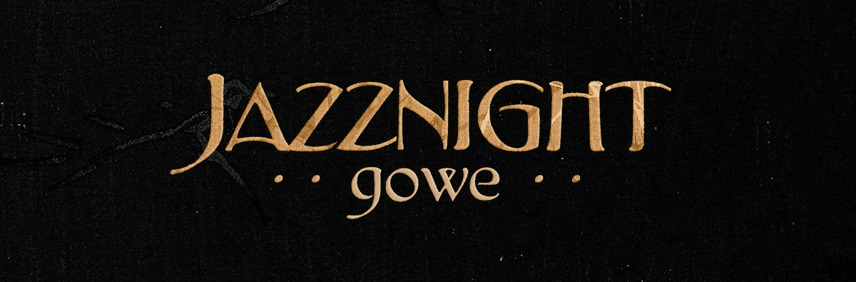Detail from Gowe’s Jazznight album cover. Designed by Herm the Y
